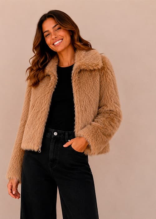 Campera Piel