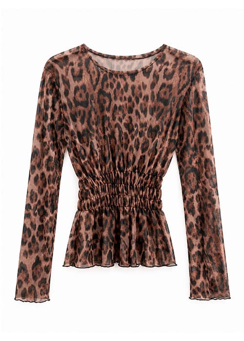Remer tul animal print