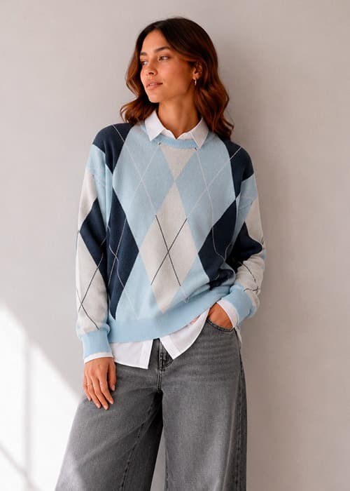 Sweater rombos