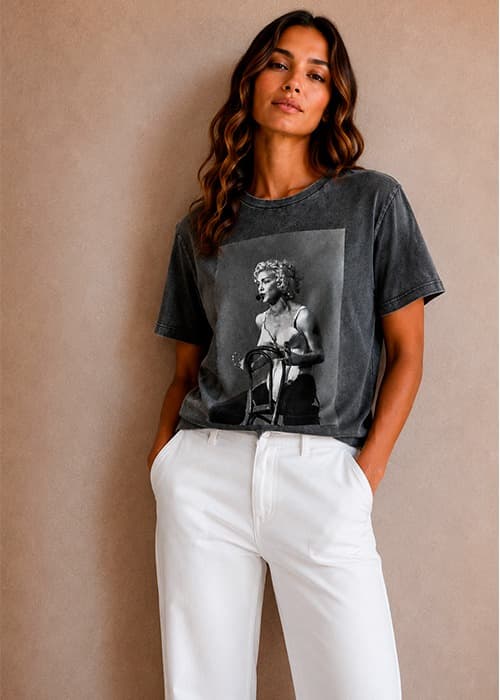 Remera Basic Madonna