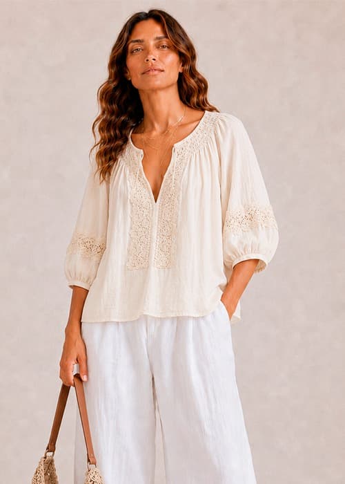 Bluson Boho Crochet