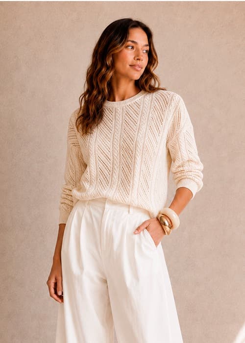 Sweater Hilo Algodón