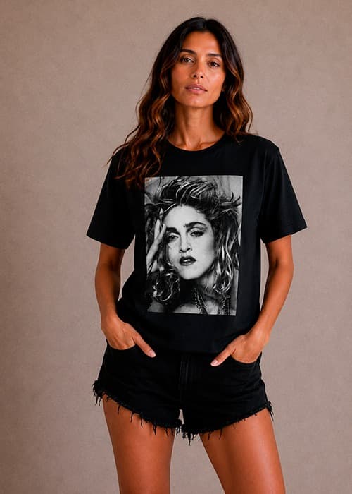 Remera Basica Madonna