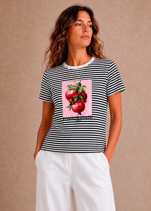 Remera rayas Granada