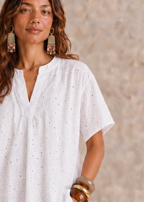Maxibluson Broderie
