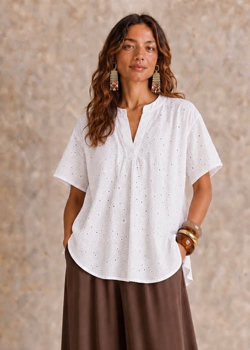 Maxibluson Broderie