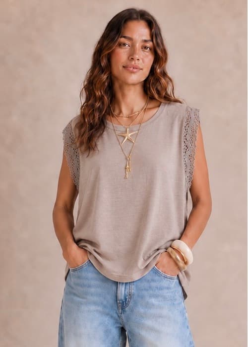 Remera Macrame