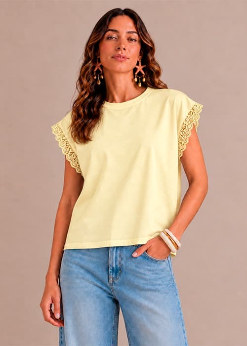 Remeron con macrame