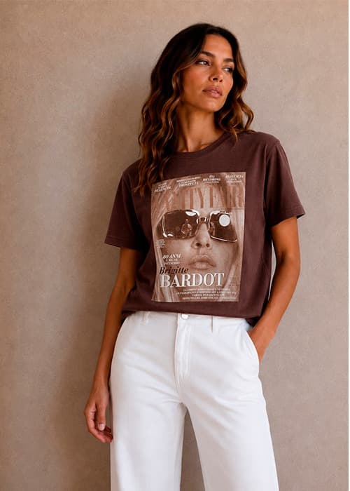 Remera Bardoy Chocolate