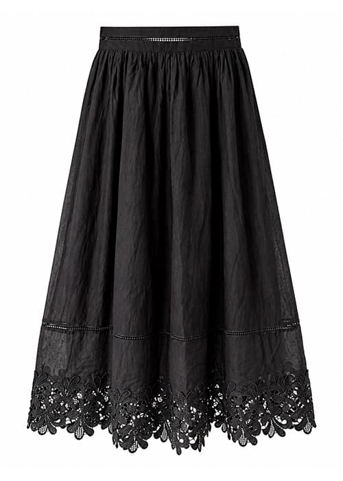 Maxipollera con Encaje