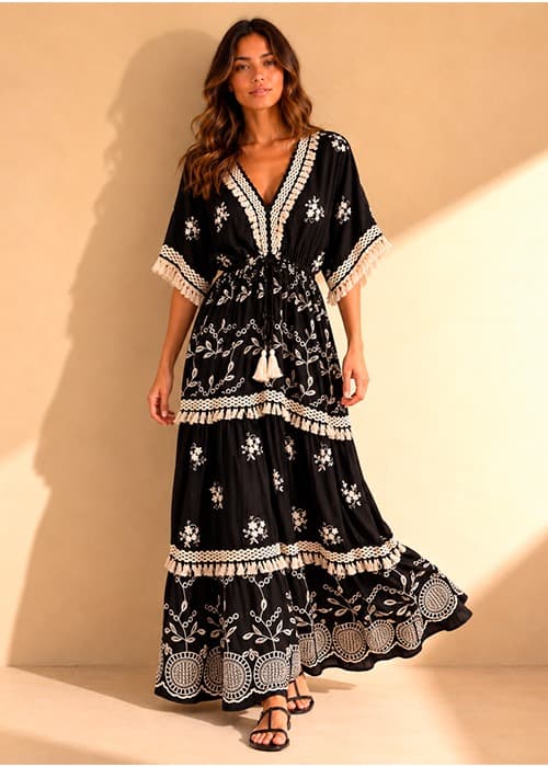 Maxivestido Boho