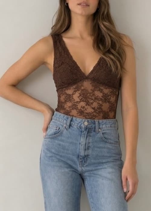 Body encaje musculosa