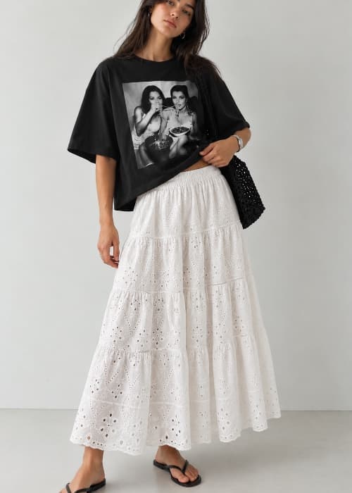 Maxipollera Broderie