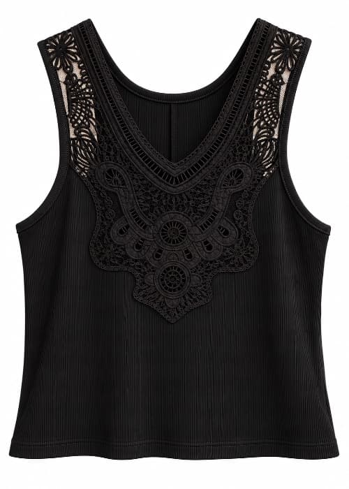 Musculosa con Aplique