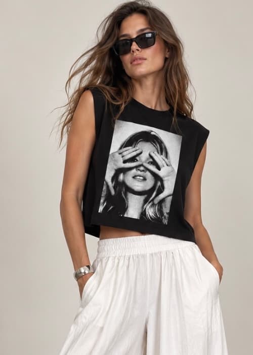 Musculosa Boxy Kate Kands