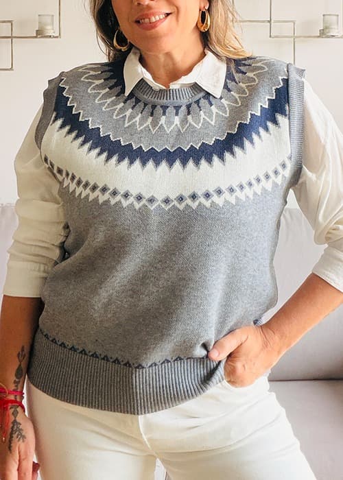 chaleco nordico