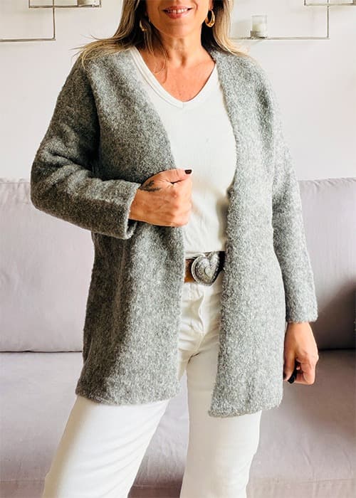 Cardigan Bucle