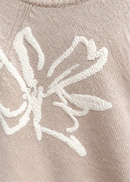 Sweater bordado flor